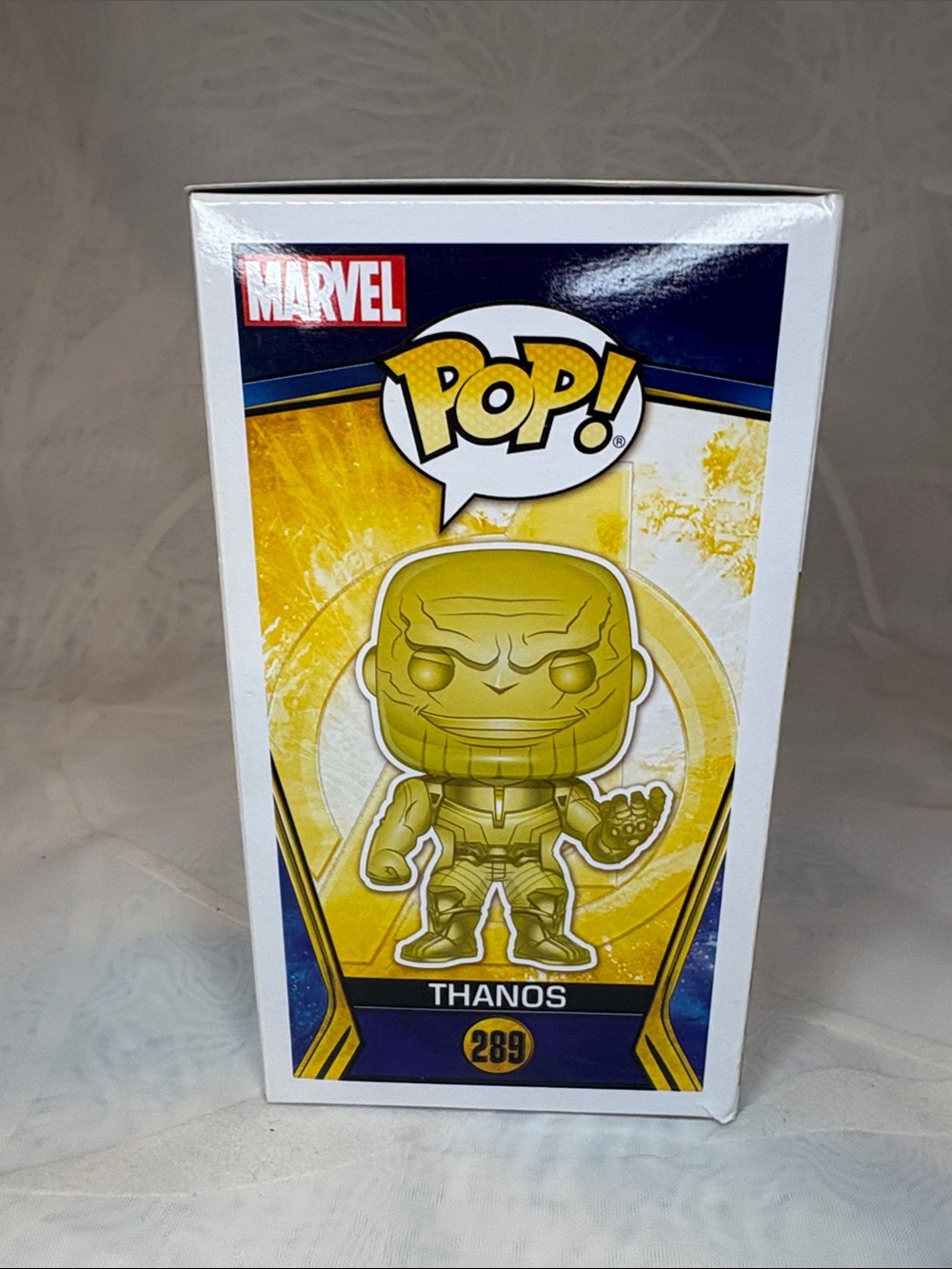 Funko Pop Avengers Infinity War Thanos Chrome Set of 6 Walmart Exclusives - Picture 7 of 16